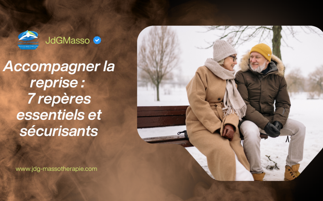 accompagner la reprise proche aidant couple assis banc hiver soutien doux