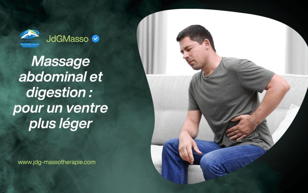 Massage abdominal et digestion : pour un ventre plus léger